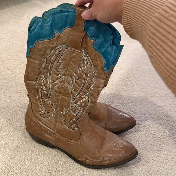 Coconuts By Matisse Cimmaron Cowboy Boot Size 11 - Picture 5 of 7